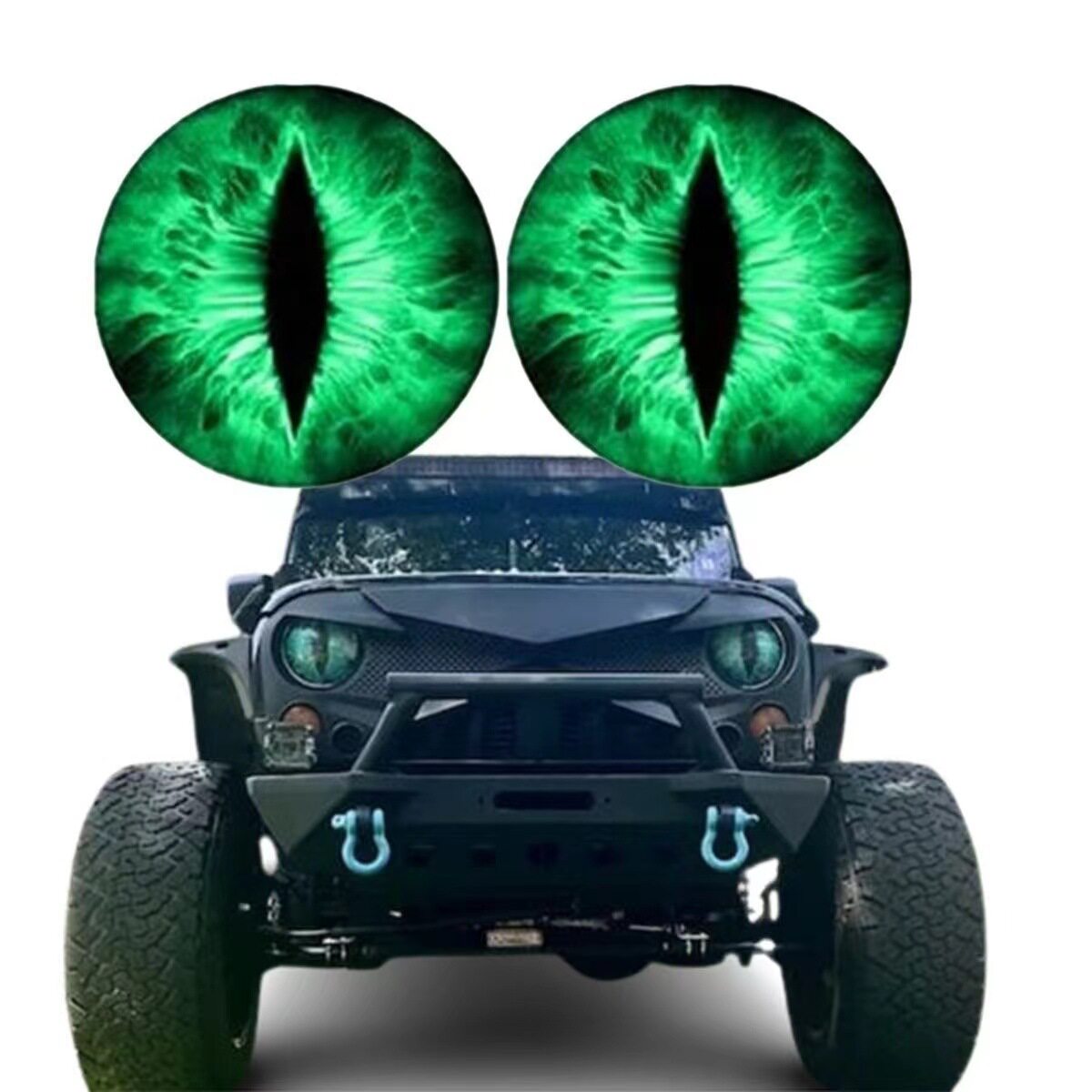 Beast Eyes Headlight Decals 越野 兽眼车贴纸牧马人大G车灯