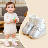 韩版 子软底防滑春秋步前鞋 女宝宝鞋 子0 袜 新款 1岁不掉鞋 婴儿鞋