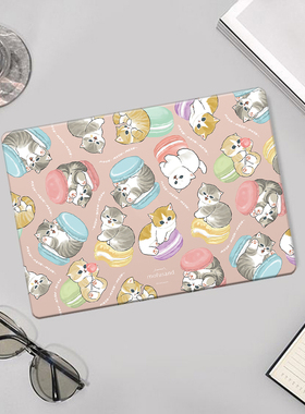 限量小众鲨鱼猫炸虾猫福MOFU笔记本电脑保护壳适用苹果MACBOOK CASE M3 Pro13/14 m2 Air13保护套16.2/15.3