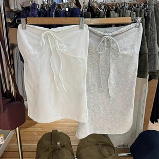 辣妹抹胸系带吊带修身 美式 露肩显瘦内搭上衣女 bm新款 Brandy