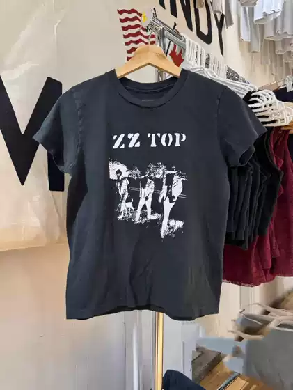 Brandy Bm American Retro Style Black Round Neck Short-Sleeve T-Shirt for Women, Loose Fit with Printed Letters, Slim-Fit Top