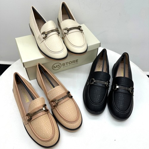 外贸源单舒适英伦乐福鞋纯色休闲