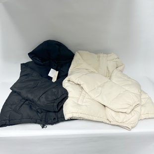 纯原日单通勤宽松立领棉服女简约长袖保暖舒适轻便百搭外套