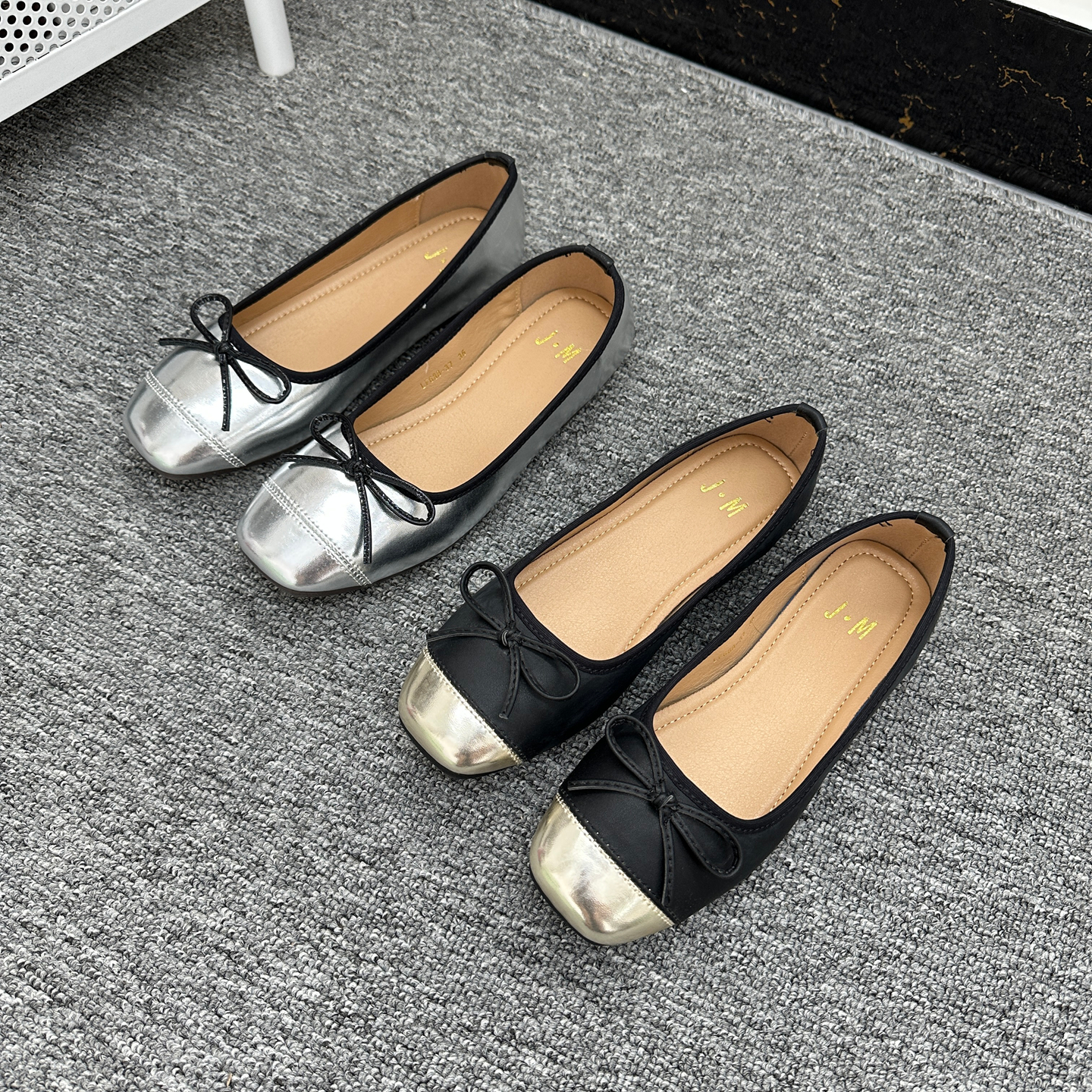 外贸撤柜时尚百搭平底一脚蹬单鞋