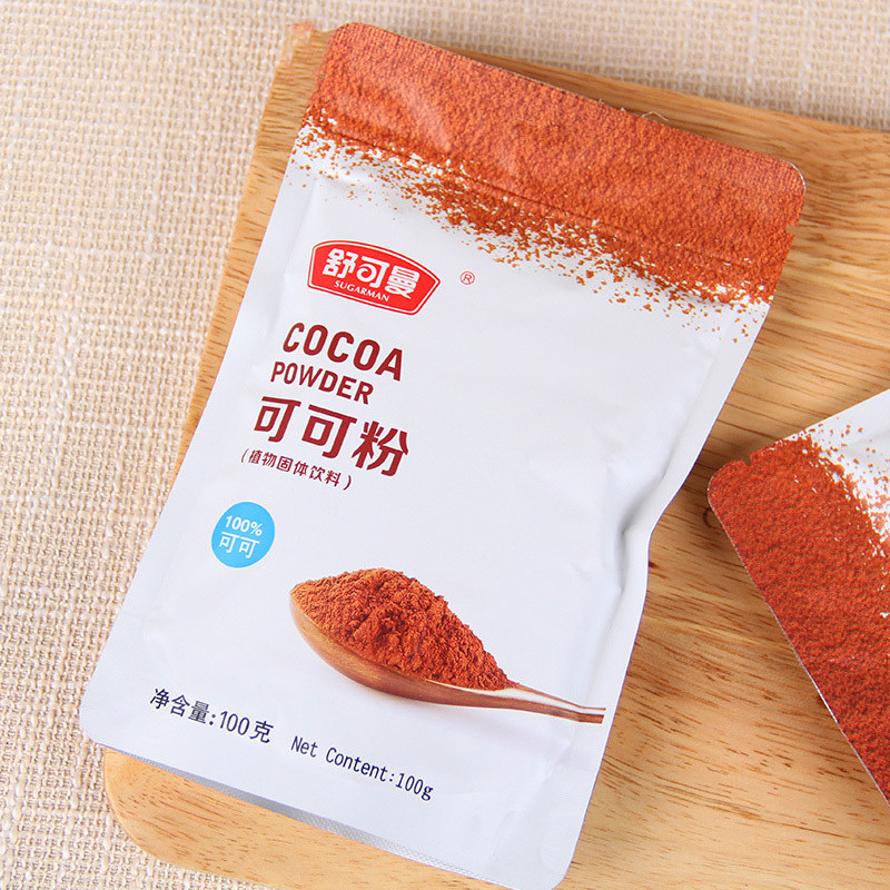 舒可曼可可粉100g蛋糕面包提拉米苏烘焙装饰冲饮巧克力奶茶店用,粮油调味/速食/干货/烘焙,其它原料,淘宝优惠券,粉丝福利购,淘宝优惠卷