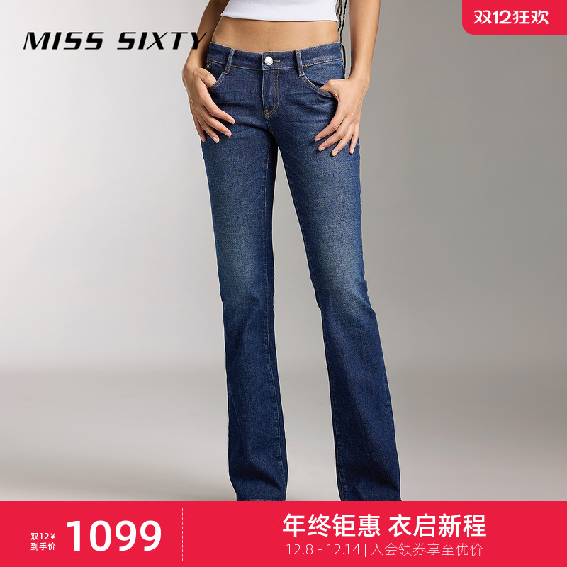 MissSixty性感低腰微喇牛仔裤