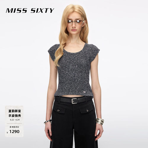 MissSixty亮丝针织衫