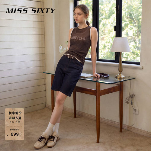 MissSixty阔腿牛仔短裤