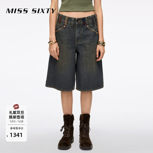 MissSixty多耳仔牛仔中裤