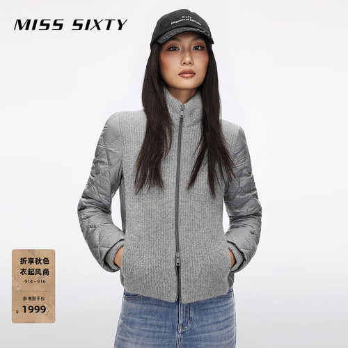 MissSixty拼接羽绒外套