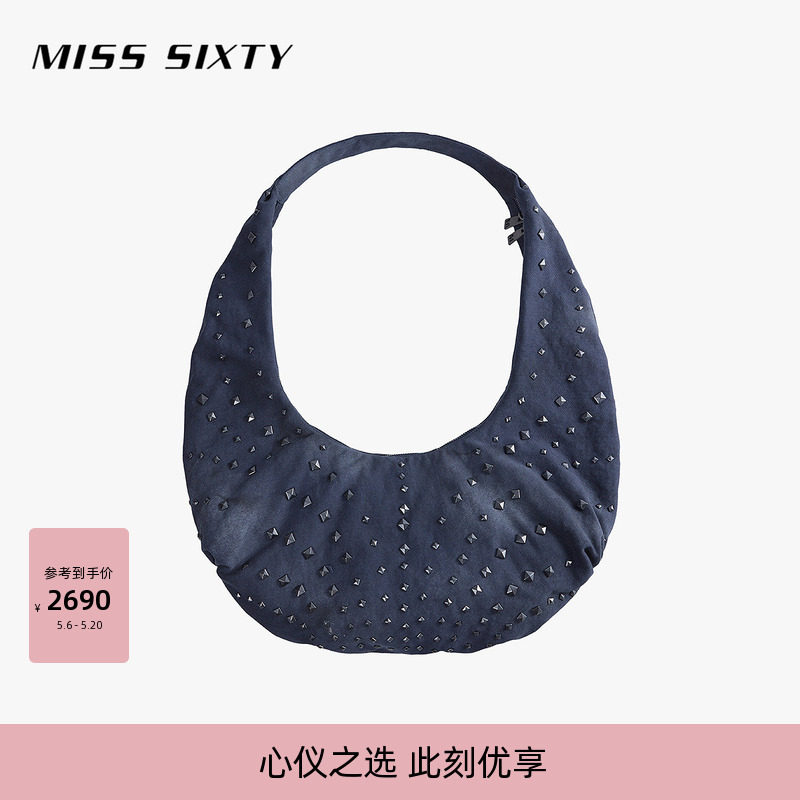 MISS SIXTY X MOWALOLA 联名系列 牛仔包女复