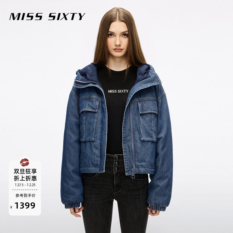 MissSixty牛仔羽绒服
