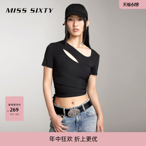 MissSixty小性感镂空短袖T恤