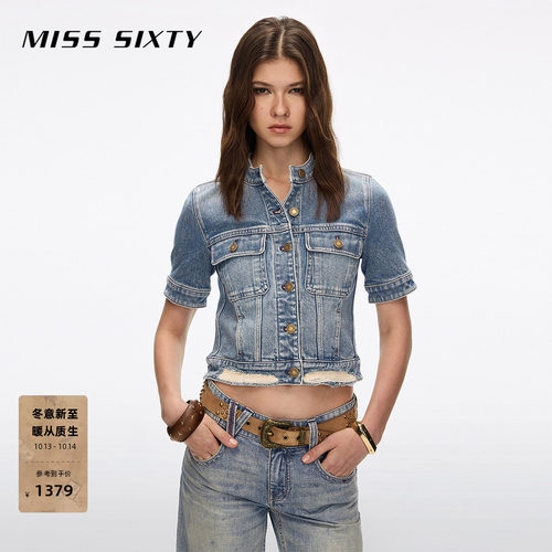 MissSixty做旧牛仔外套