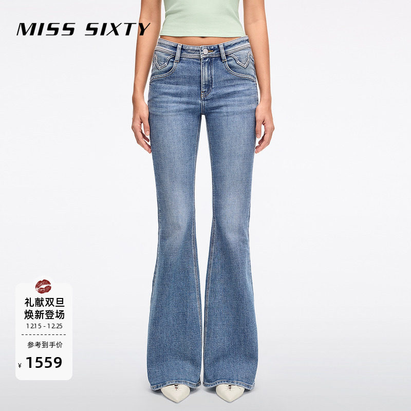 MissSixty修身喇叭牛仔裤