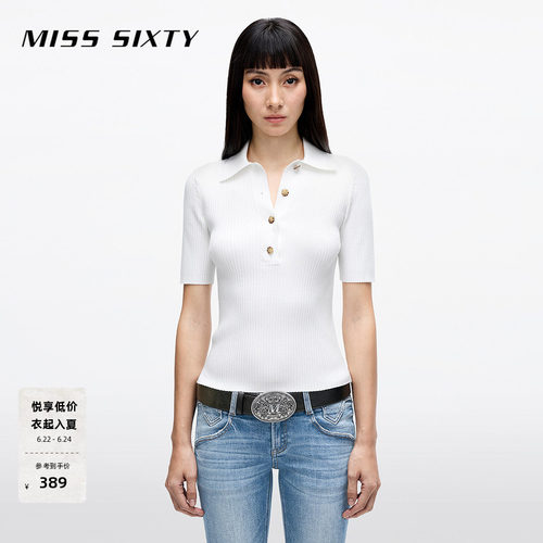MissSixty含桑蚕丝针织衫