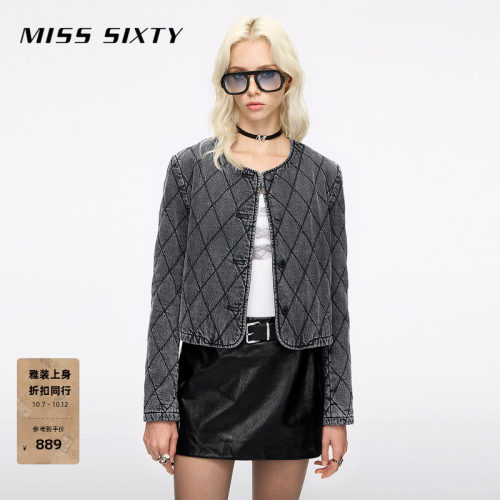 MissSixty牛仔夹棉外套