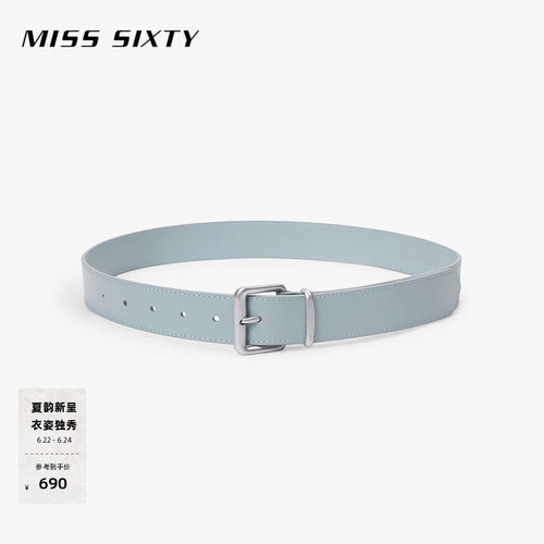 MissSixty百搭真皮腰带