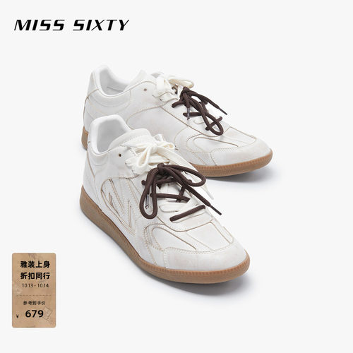 MissSixty做旧擦色休闲鞋