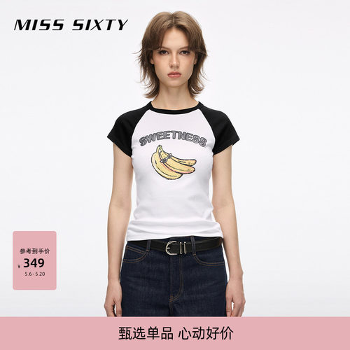 MissSixty水果印花T恤