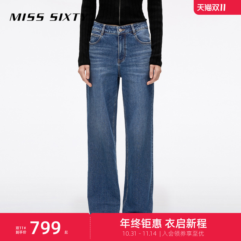 MissSixty阔腿牛仔裤