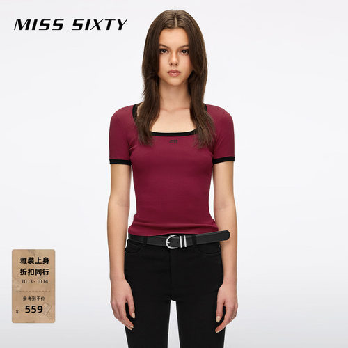 MissSixty刺绣针织衫