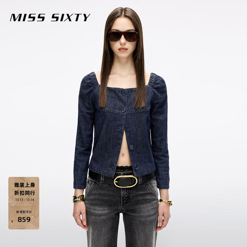 MissSixty方领牛仔外套