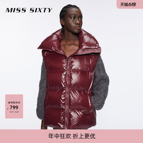 MissSixty鹅绒羽绒背心