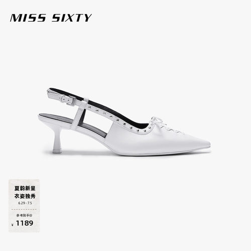 MissSixty撞钉高跟鞋