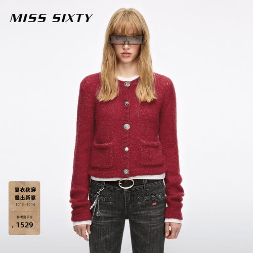MissSixty纽扣针织开衫
