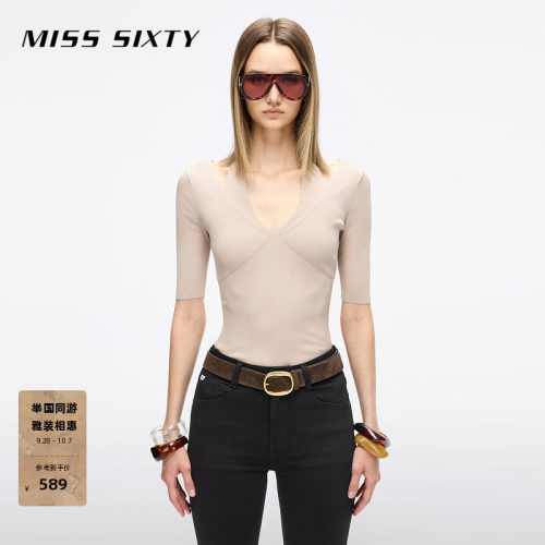 MissSixty挂脖针织衫
