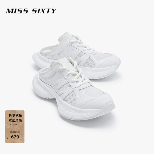 MissSixty网面半包拖鞋