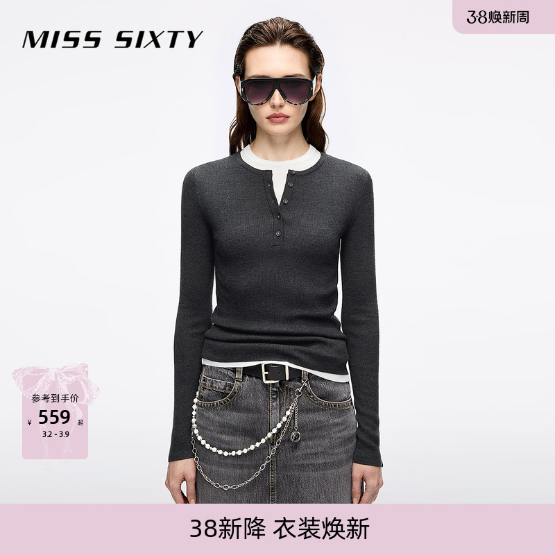 Miss Sixty2026������֯��Ů��ëɣ��˿��������������䱳��ë�� 559Ԫ