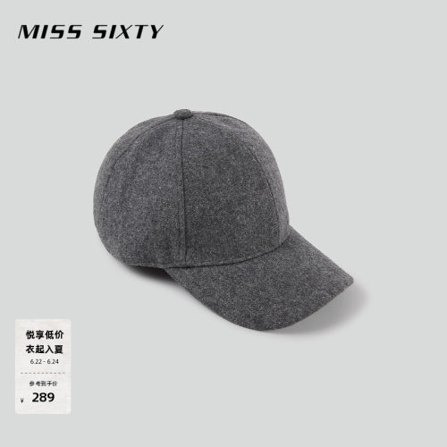MissSixty毛呢毛毡帽子鸭舌帽