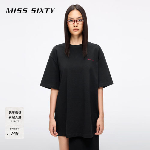 MissSixty钉珠宽松T恤