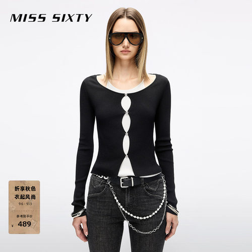MissSixty假两件针织衫