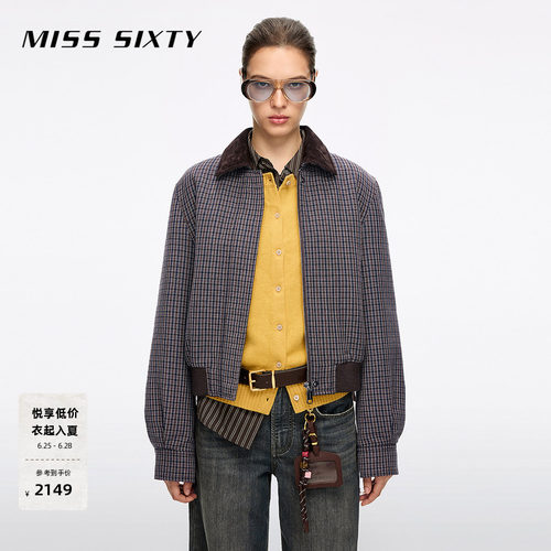 MissSixty翻领夹棉外套