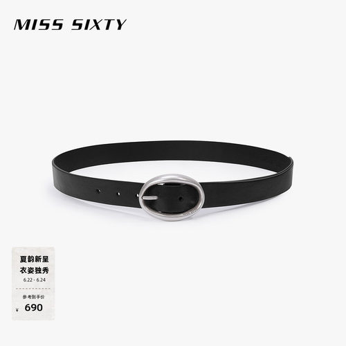 MissSixty百搭真皮腰带