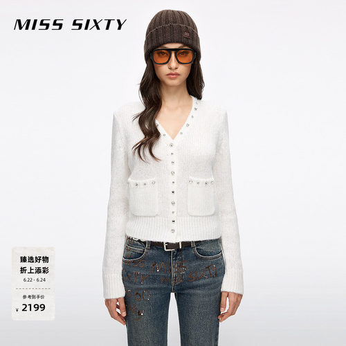 MissSixty马海毛混纺开衫