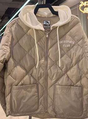安踏轻薄短款羽绒服女士冬季新款保暖休闲棉服外套上衣162548905