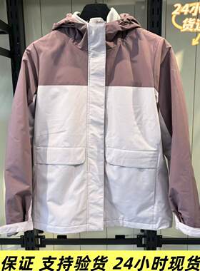 安踏抓绒内胆三合一外套女2025冬季新款夹克上衣两件套162547601