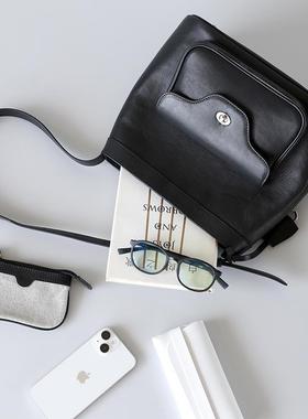 2024新款 ins风通勤托特水桶包小众设计感单肩包女高级感