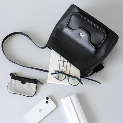 2024新款ins风通勤托特水桶包