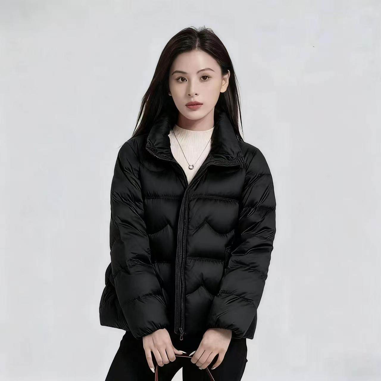 妈妈装羽绒棉服女短款2025洋气女士新款加厚大码显瘦棉袄棉衣外套