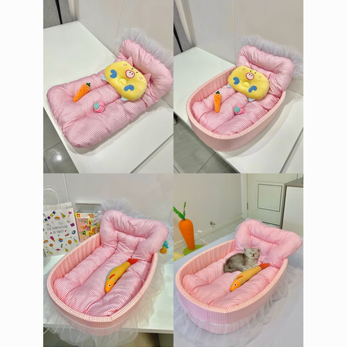 宠物狗窝四季通用可拆洗冬季保暖中型小型犬狗狗睡觉垫子冬天猫窝