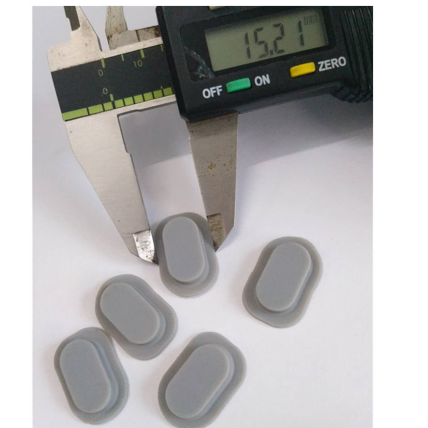 导电单点椭圆仪器硅胶按键