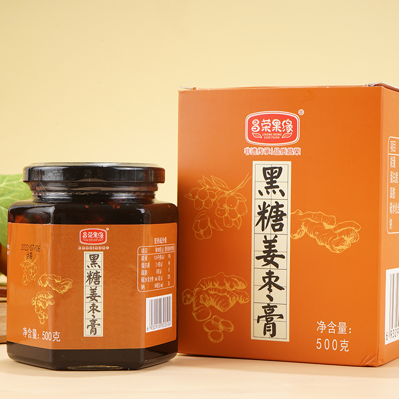 昌榮果緣 500g黑糖姜棗膏