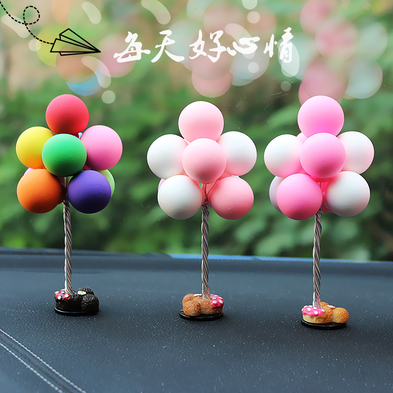 创意漂亮可爱网红女神汽车摆件