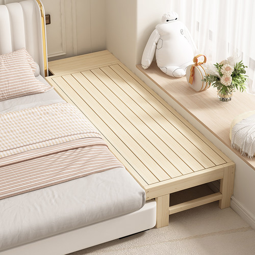 异型拼接床加宽床定制配床垫护栏