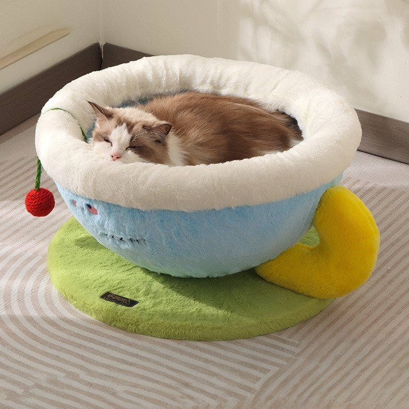 咖啡猫窝冬季保暖超大号绒布猫窝冬季保暖半封闭式宠物窝,宠物/宠物食品及用品,猫笼子/猫别墅,淘宝优惠券,粉丝福利购,淘宝优惠卷